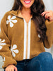 Mocha Daisy Jacket