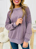 REG/CURVY Lavender Dreams Pullover