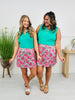 The Sun Kissed Skort In Naples Print