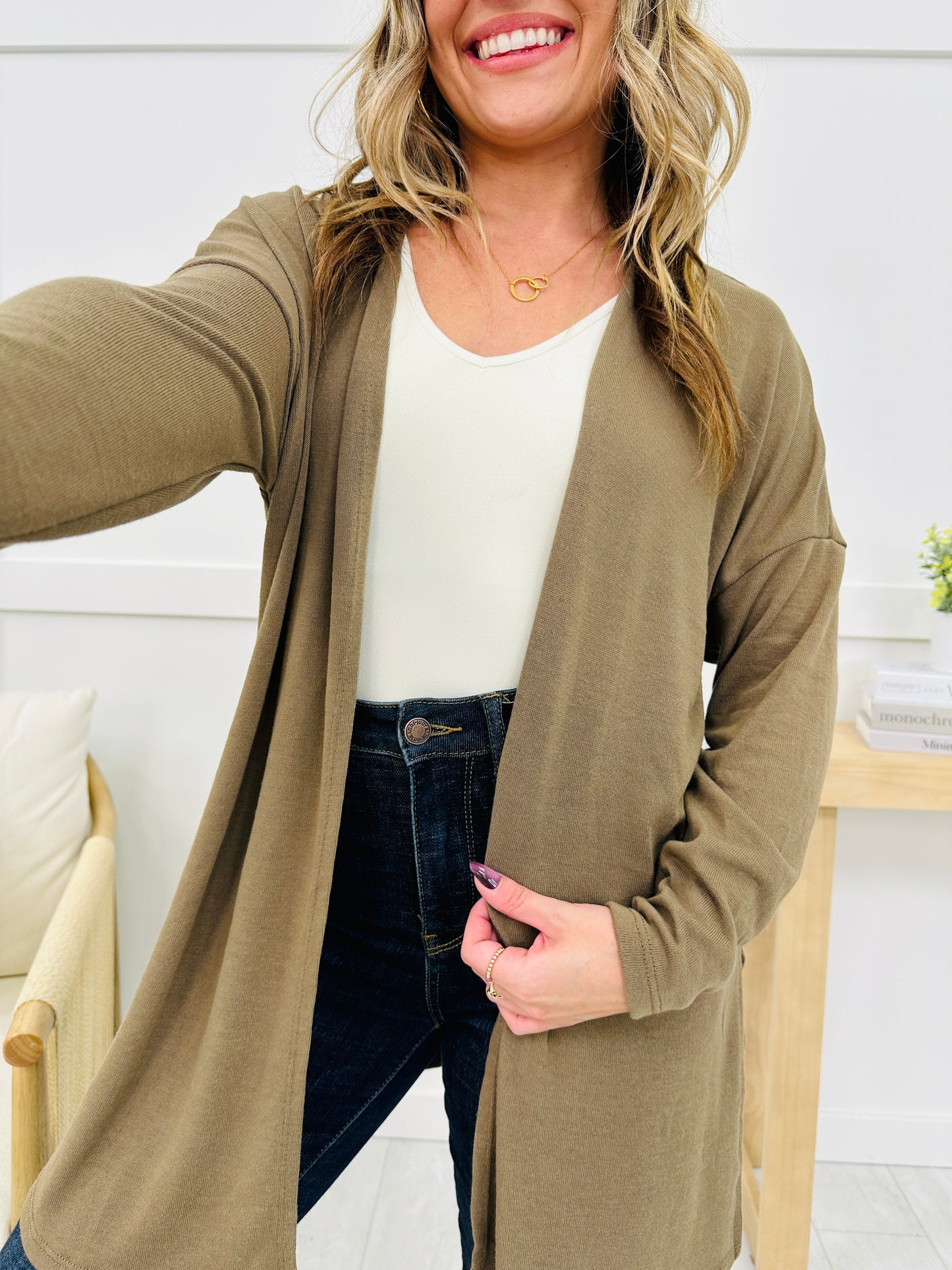 REG/CURVY The Comfiest Cardigan--Multiple Colors