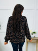 Midnight Confetti Blouse In Black