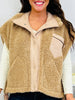 Warmline Layer Vest In Caramel