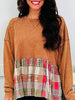 Back To Plaid Top in Wooden