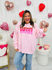 Teaching Sweethearts Graphic Crewneck Sweatshirt
