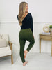 Easy Choice Leggings In Army Green