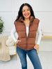 Puffer Perfection Vest- Multiple Colors!