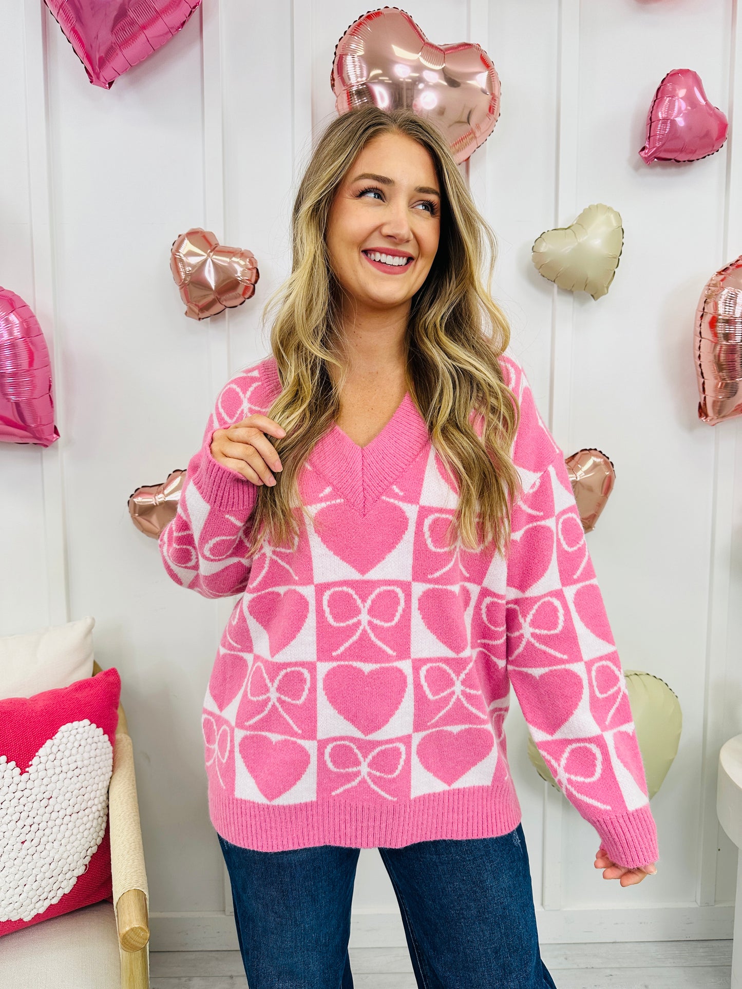 Tug At My Heartstrings Sweater