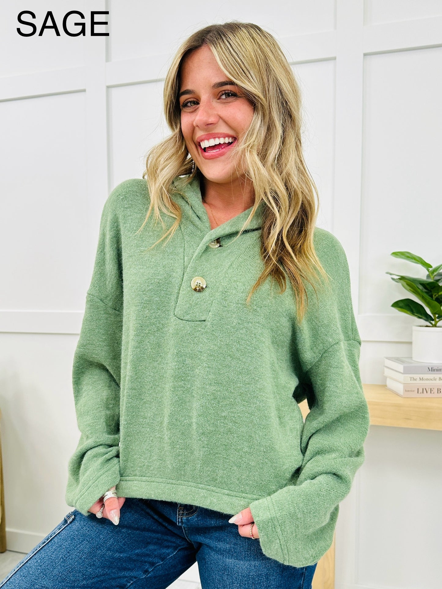 Happiness Is Here Sweater- Multiple Colors!