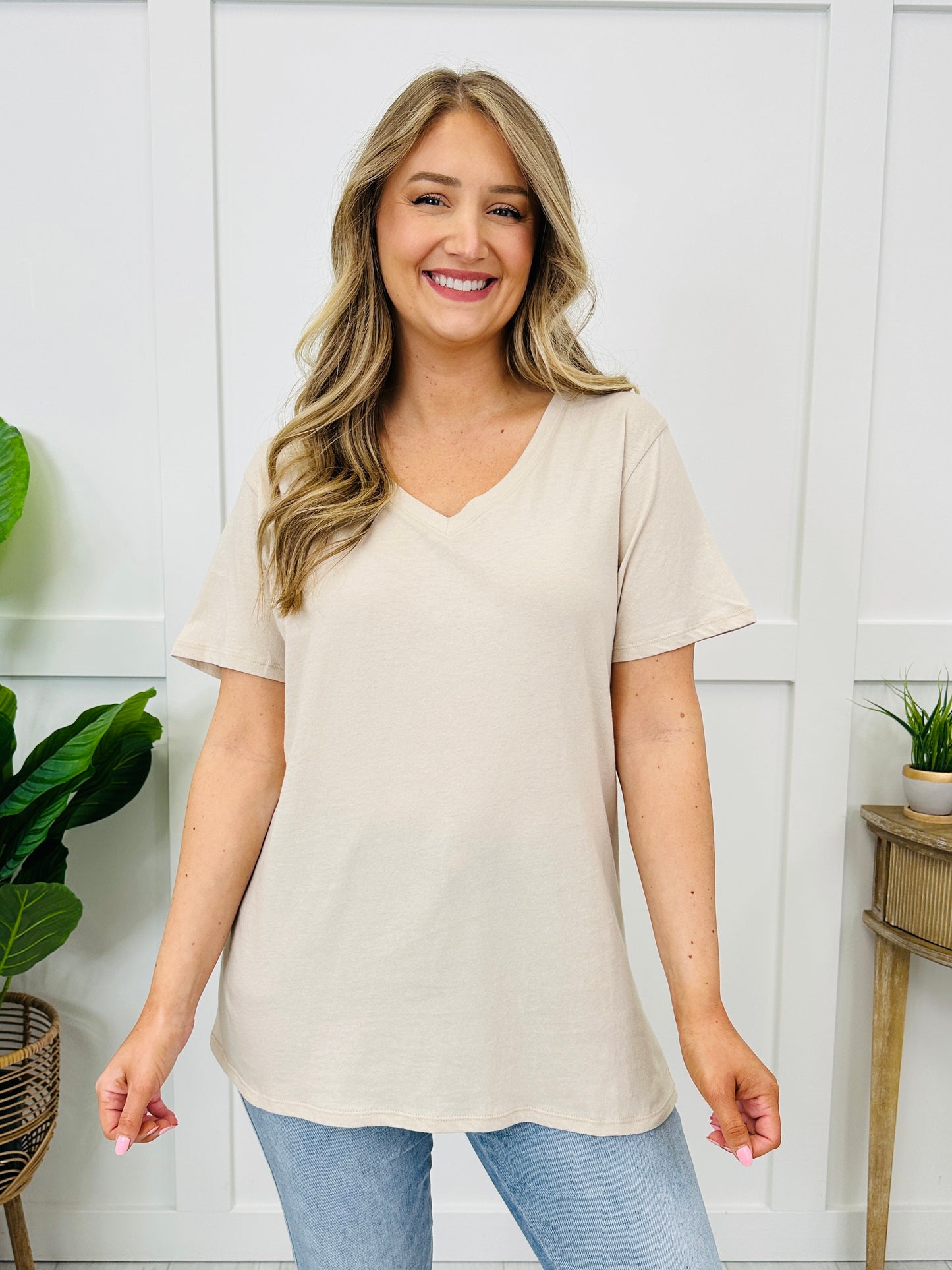 Laidback Luxe Tee in Multiple Colors