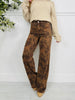 Vintage Bloom Tummy Control Wide Leg Jeans