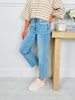 Judy Blue Feel Good Fit Ankle Straight Jeans