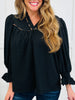 Saddle Creek Top In Black