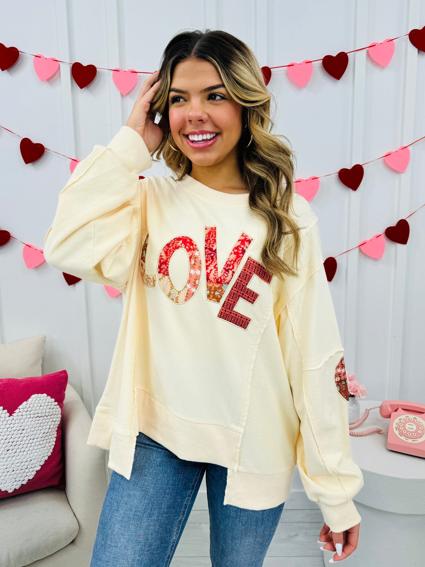 Love Patch Pullover