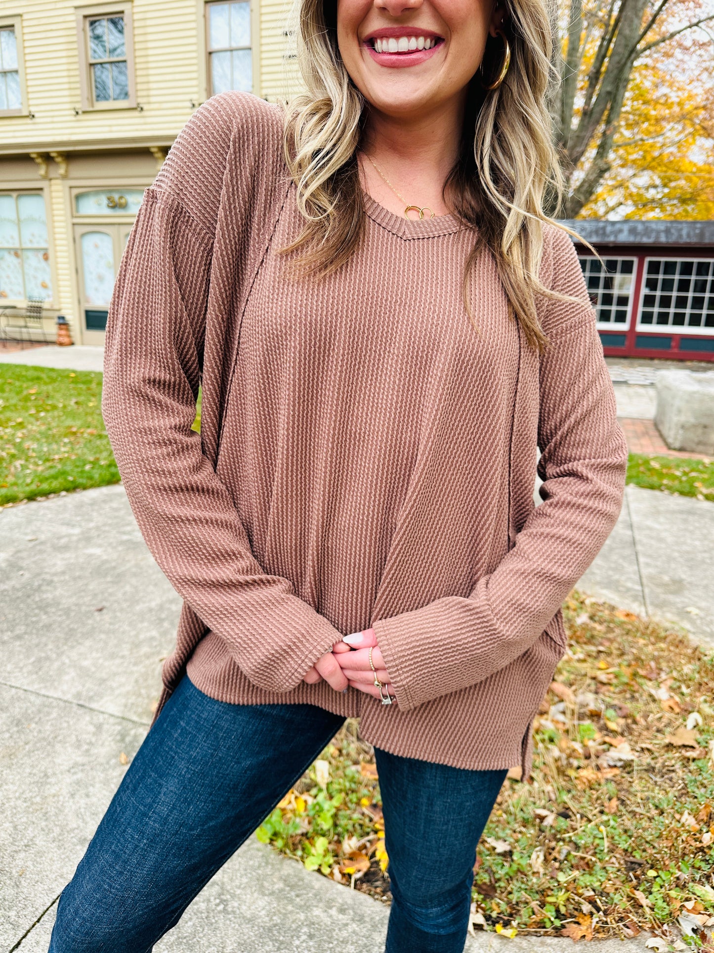 REG/CURVY Cozy and Corded Top - Multiple Colors!