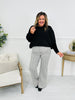 Judy Blue Gorgeous In Grey Retro Wide Leg Jeans