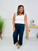 Judy Blue Timeless Touch Trouser Wide Leg Ankle Jeans