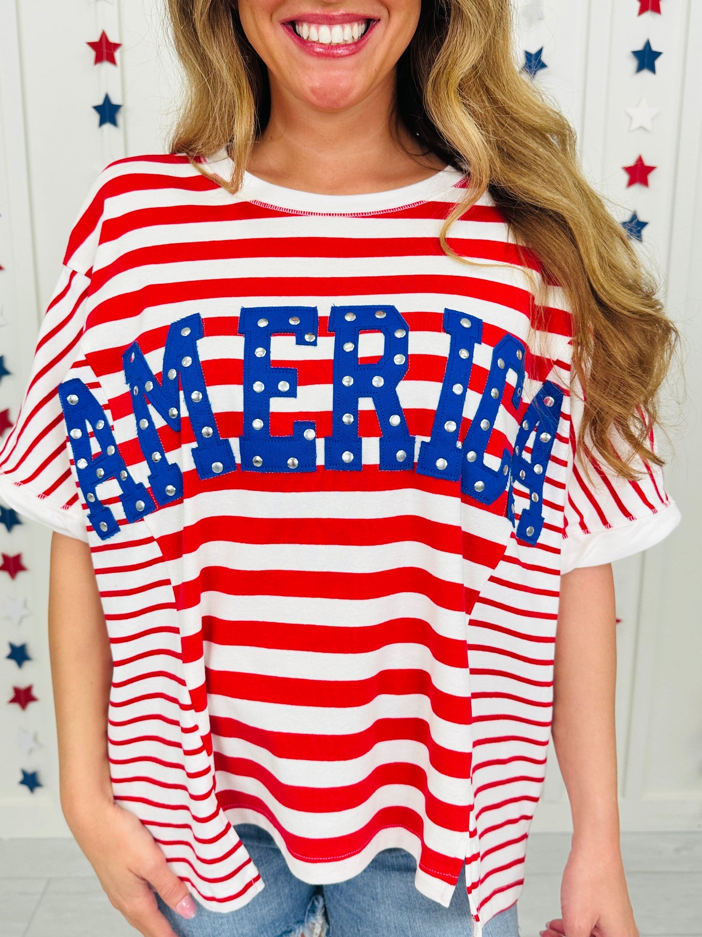 Lucky In Liberty Top