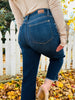 Judy Blue You Better Work It Wide Leg Jeans in Reg/Curvy