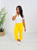 Judy Blue Walking on Sunshine Cropped Wide Leg Jeans in Reg/Curvy