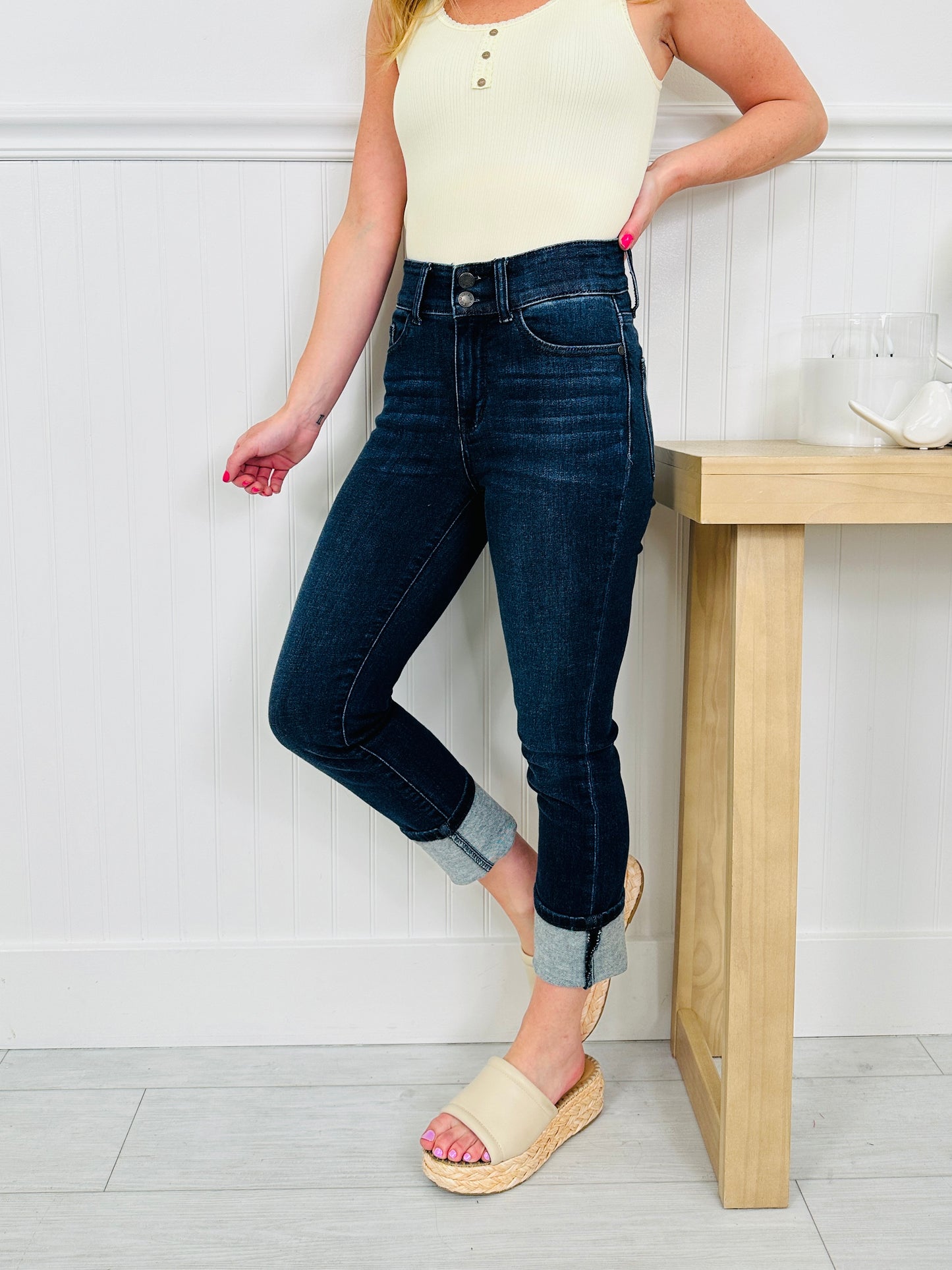 Judy Blue Double Take Capris