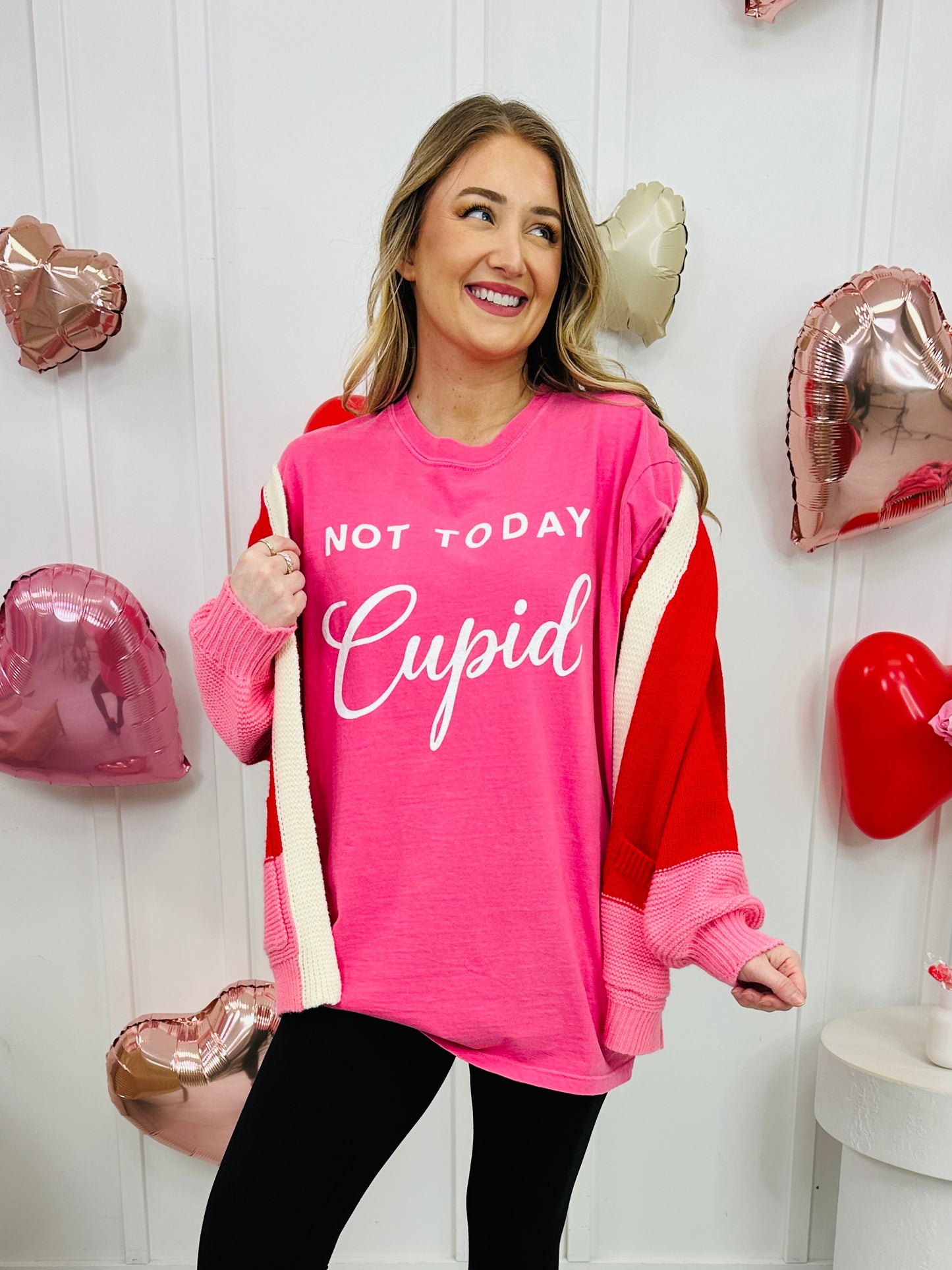 Not Today Cupid Graphic Tee