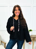 Fireside Cabernet Pullover Sweater In Black