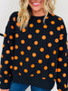 Dot After Dark Pullover
