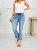 Kick Back And Relax Kick Flare Cropped Jeans