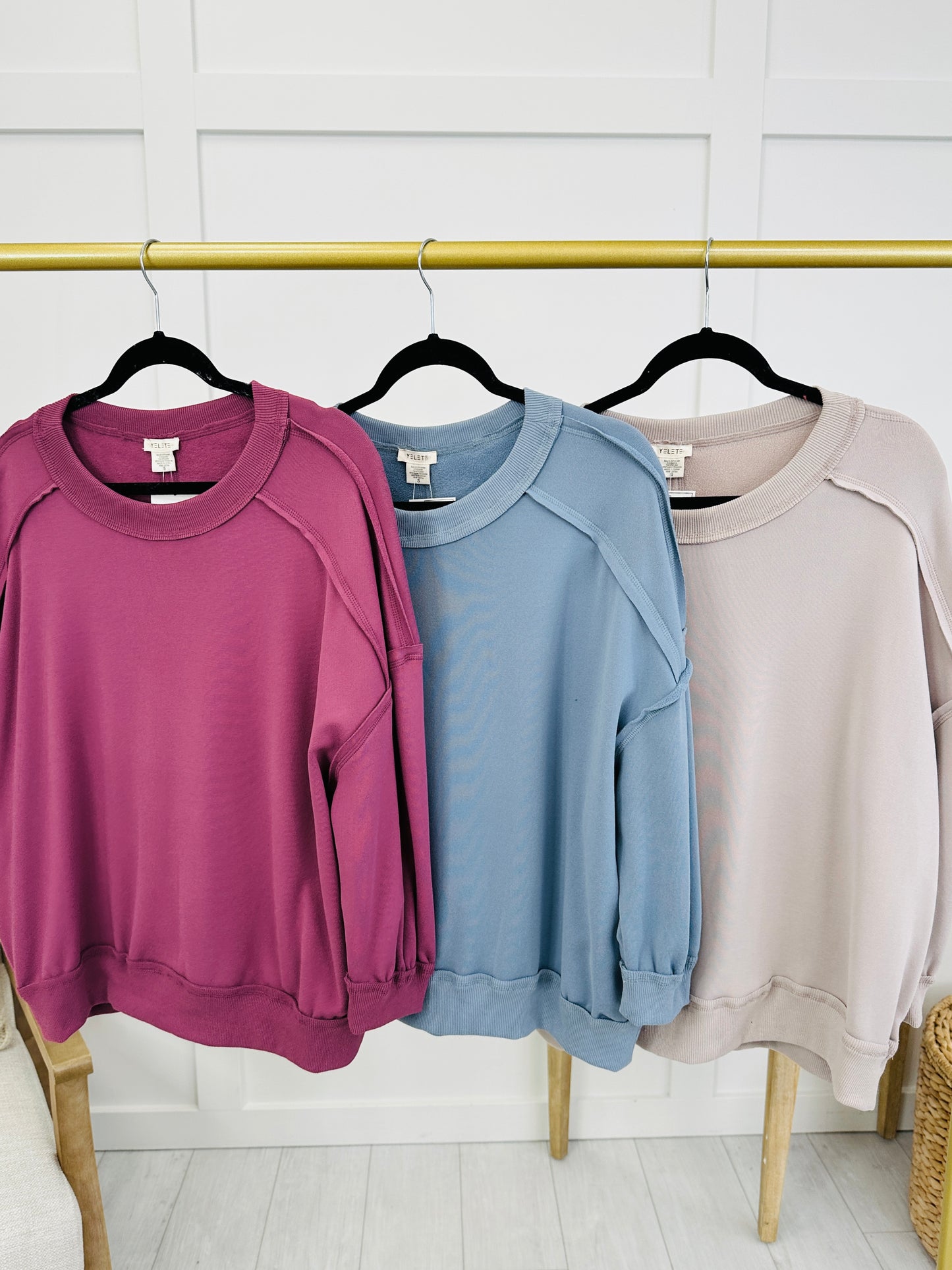 Calm & Collected Pullover In Multiple Colors
