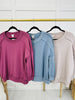 Calm & Collected Pullover In Multiple Colors