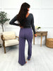 Lounging Around Pants In Purple/Brown