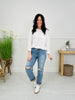 Judy Blue Spring Fling Boyfriend Jeans