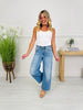 Judy Blue Keep It Simple Ankle Wide Jeans