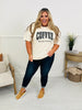Coffee Weather Graphic Tee in Ivory