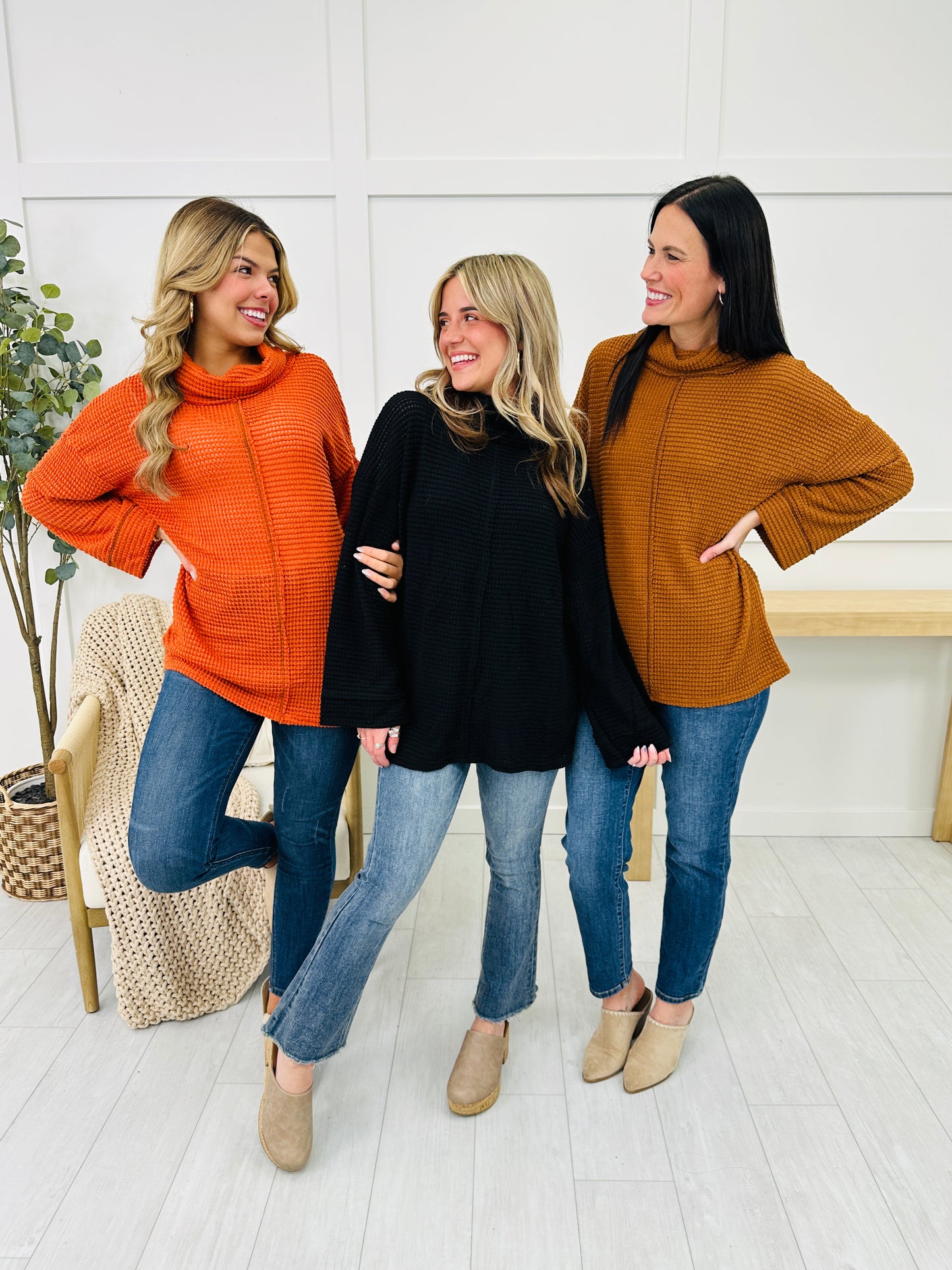 Bundled Bliss Sweater- Multiple Colors!