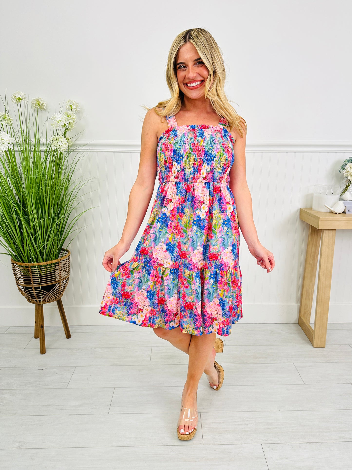 Bloom All Season Dress in Charleston Print