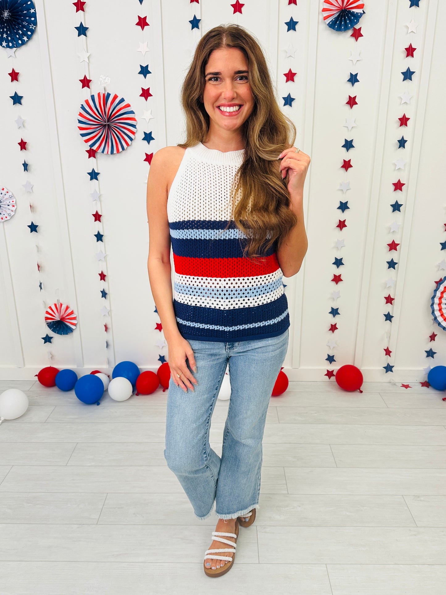 Heartland Stitch Top