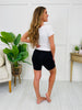 Classic Comfort Biker Shorts in Black