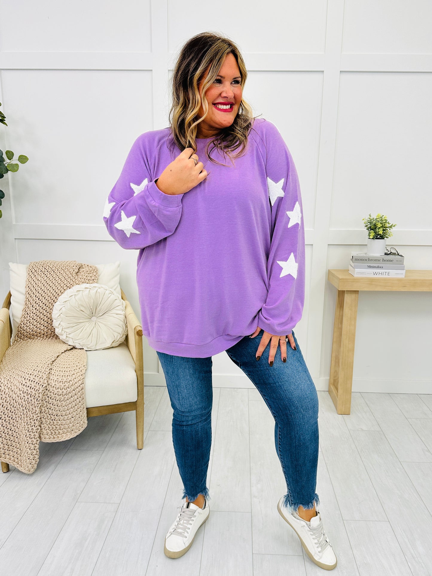 REG/CURVY Starry Embrace Sweater- Multiple Colors!