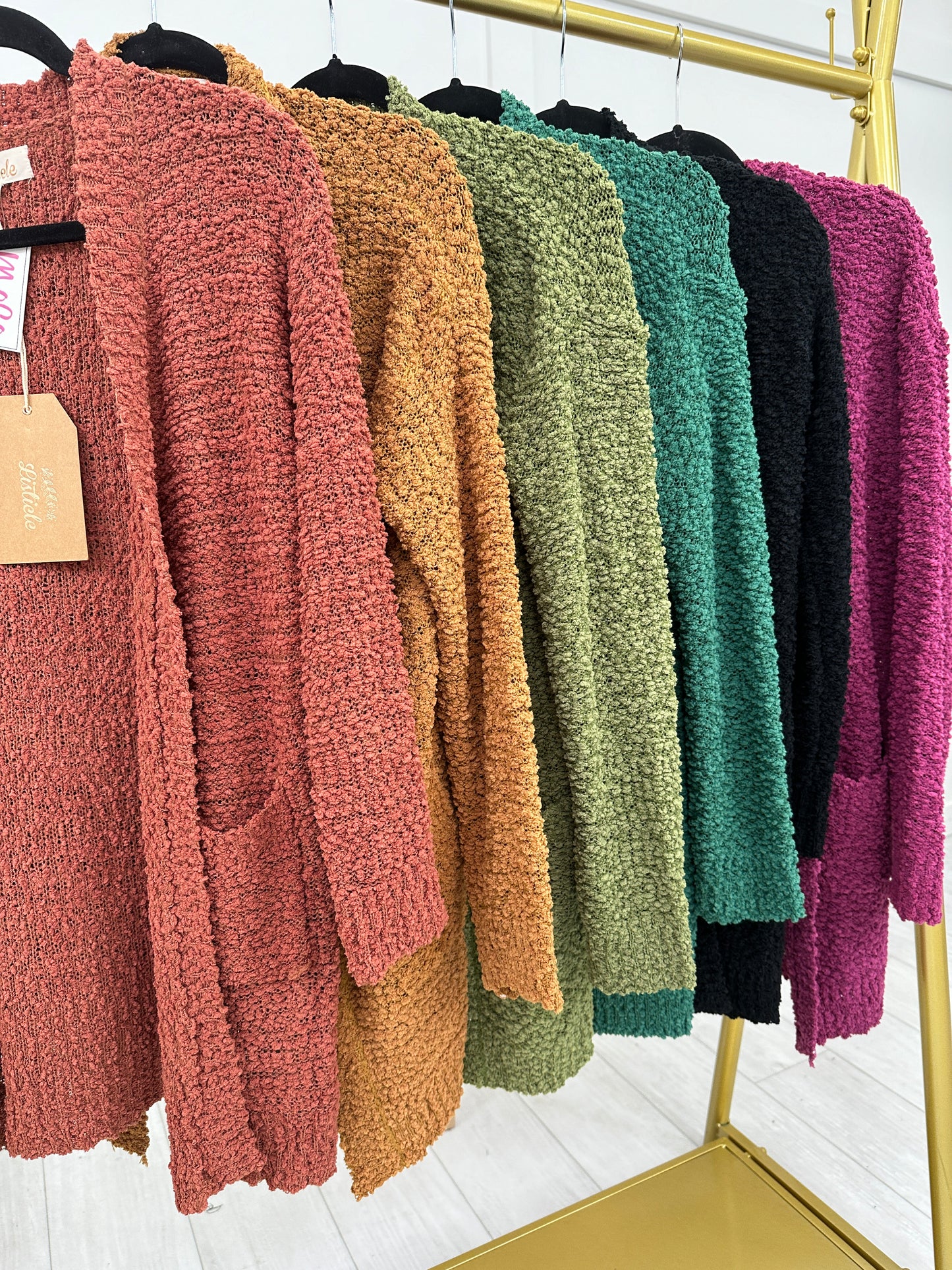 Putting On A Smile Cardigan- Multiple Colors!