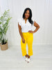 Judy Blue Walking on Sunshine Cropped Wide Leg Jeans in Reg/Curvy