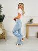 Bow Bliss Wide Leg Jeans with Tummy Control