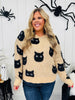 Black Cat Behavior Sweater