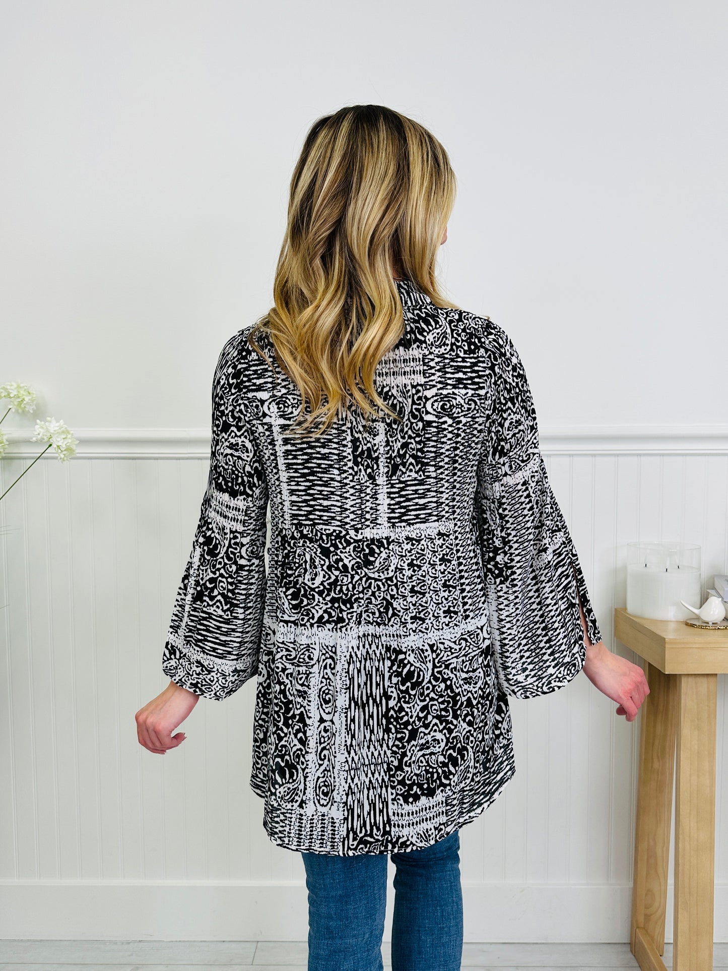 Let the Sunshine In Top in Santa Cruz Print