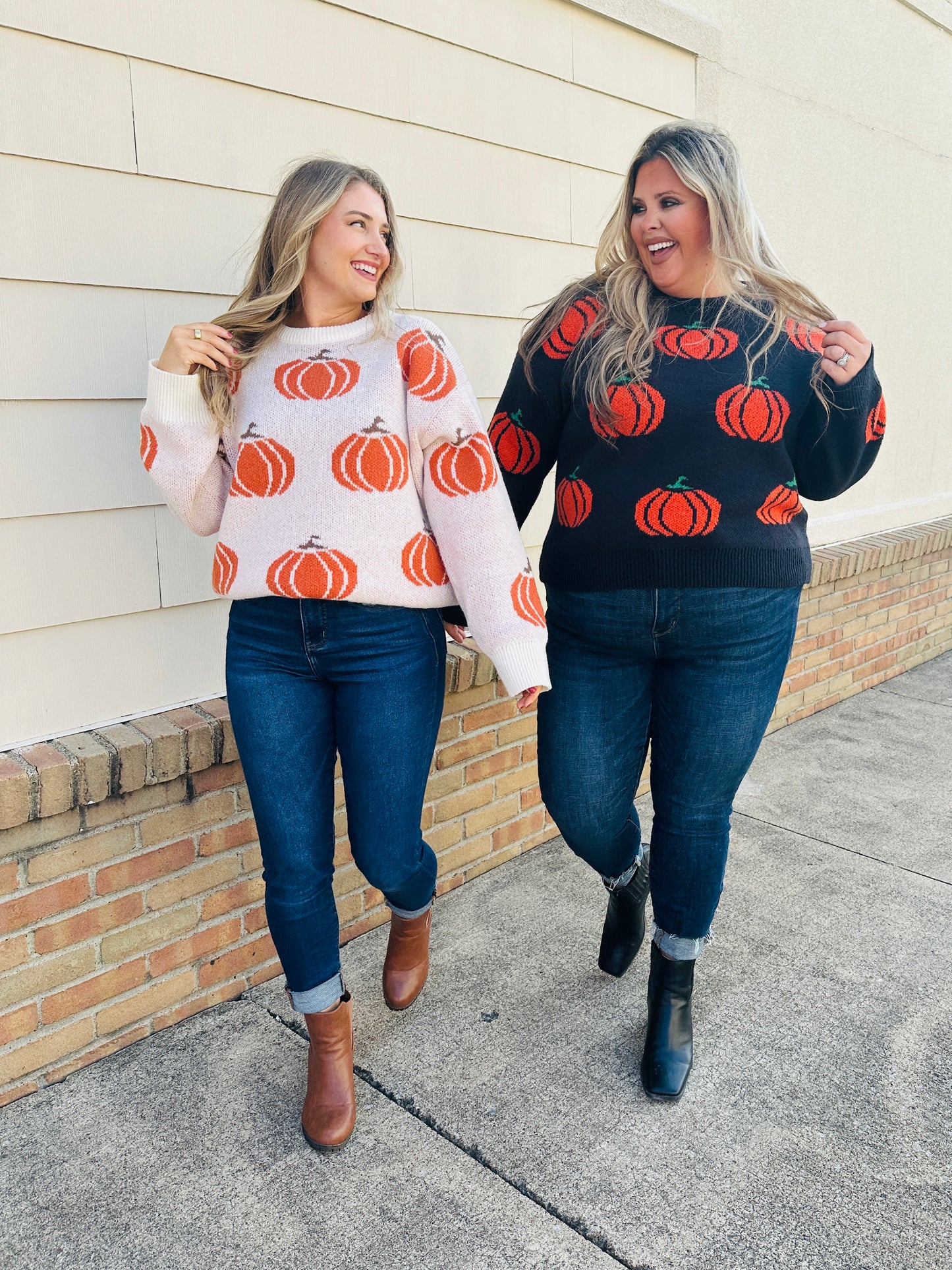 Pumpkin Nightfall Sweater- Multiple Colors!