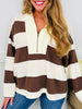 The Go-To Pullover In Mocha Cream