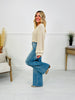 Cat Scratch Fever Tummy Control Wide Leg Jeans