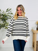 Soft Seasons Sweater In Cream