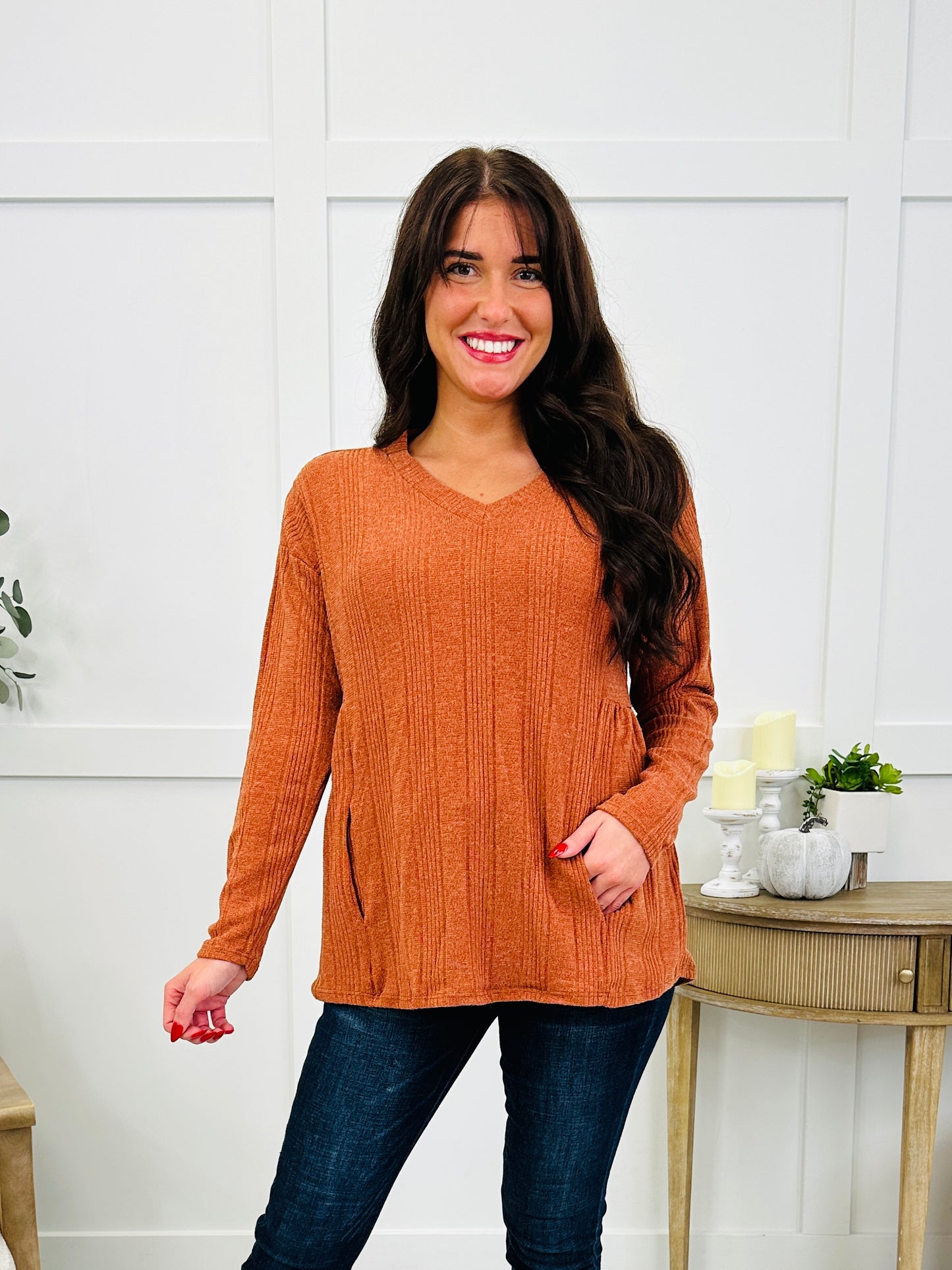 The Laid Back Love Top In Multiple Colors