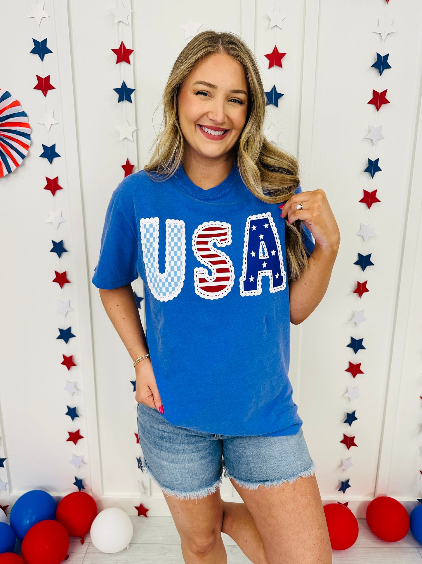 USA Print Graphic Tee